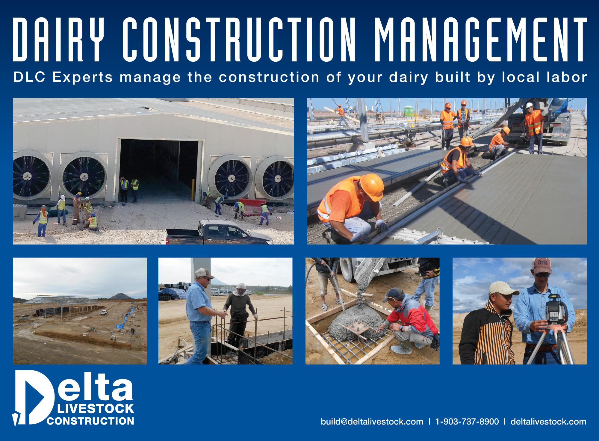 Delta Livestock Construction ad